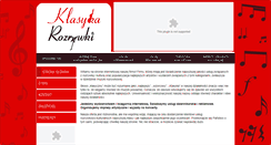 Desktop Screenshot of klasykarozrywki.pl