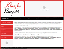Tablet Screenshot of klasykarozrywki.pl